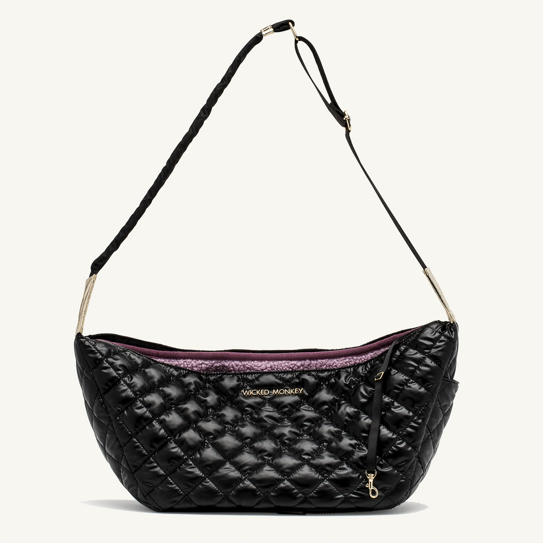 わんこ様バッグピロー わんこ様バッグピロー Buy Black Quilted Dog Bag | Dog Carrier