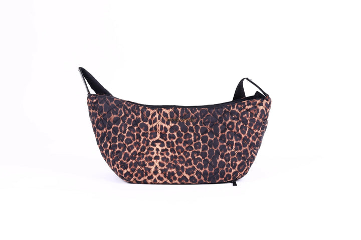 Leopard Print Quilted Dog Carrier Wicked Monkey